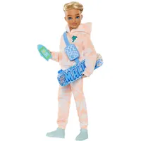 Barbie Dream Besties Puppe und Accessoires, bewegliche Ken-Modepuppe mit