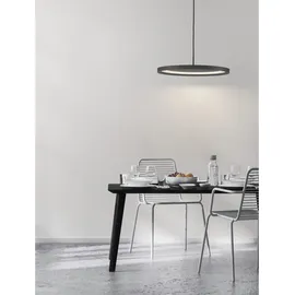 Nova Luce Andria 1-flg. Ø 40 cm geschwungen schwarz