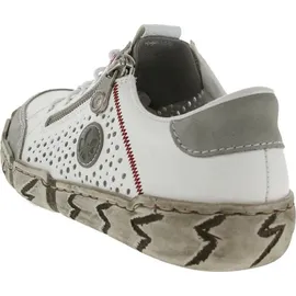 Rieker L0355 Damen Weit Weiß 37