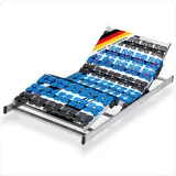CUBEsleep Cloud 7-Zonen Motor Tellerfeder Lattenrost 120 x 200 cm elektrisch verstellbar