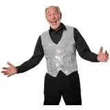 Tectake tectake® Pailletten-Weste Herren