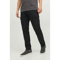 JACK & JONES Kane Barkley Cargohose Black 30 34