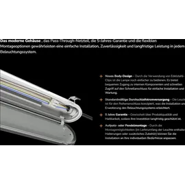 Spectrum LED LIMEA GIGANT PRO weiß 27 / 37 / 47 / 58W 150cm kaltweiß