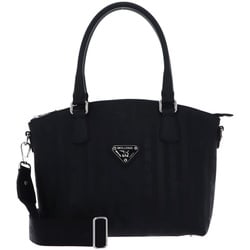 MAISON MOLLERUS Hottwil Handbag Black / Silver