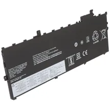 AccuCell Akku passend für Lenovo ThinkPad X1 Carbon 5th Gen (X1 Carbon 2017), Li-Polymer, 11,58V, 4920mAh, 57Wh