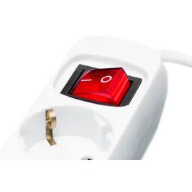 conmetall - celle Steckdosenleiste 3-fach 3 m Weiß 1 St.