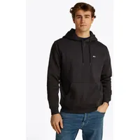 Tommy Jeans regular fit, Hoodie mit Label-Stitching, Black, XXL