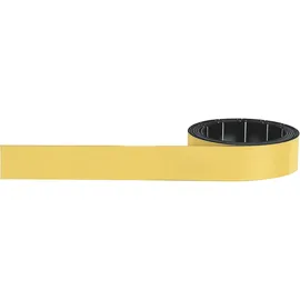 Magnetoplan magnetoflex-Band, gelb, 15 mm x 1 m