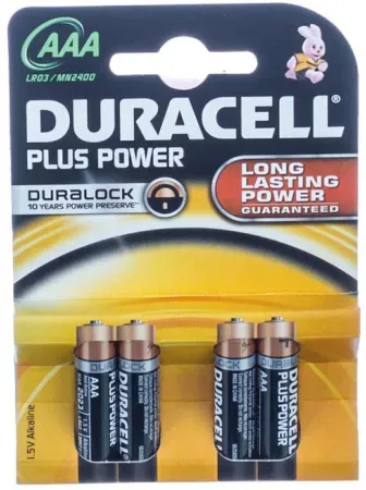 Duracell Batterie MN2400 LR03 4 Stück
