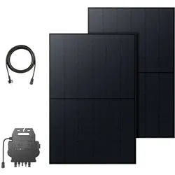 Anker SOLIX Balkonkraftwerk 820W PV mit Mikrowechselrichter 600W/800W - 0% MwSt. (gem. § 12 Abs. 3 UStG)*