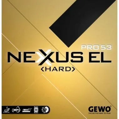 Gewo Belag Nexxus EL-Pro53 Hard rot 2,1 - rot 2,1