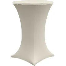 Trutzholm Stehtischhusse Beige Ø 80 cm