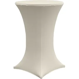 Trutzholm Stehtischhusse Beige Ø 80 cm