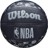 Wilson Basketball NBA ALL TEAM, Outdoor, Gummi, Größe: 7,
