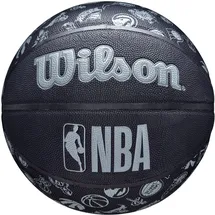 Wilson Basketball NBA ALL TEAM, Outdoor, Gummi, Größe: 7,