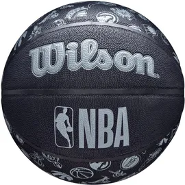 Wilson Basketball NBA ALL TEAM, Outdoor, Gummi, Größe: 7,