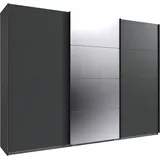 WIMEX Schiebetürenschrank Mugano 270 x 208 x 65 cm Schwarz