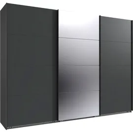 WIMEX Schiebetürenschrank Mugano 270 x 208 x 65 cm Schwarz