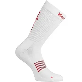 Kempa Logo Classic Socken weiß/rot 31-35