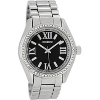 Oozoo Armbanduhr Vintage Series Analog Metall schwarz UOC5726A
