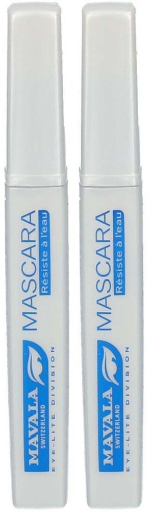 Mavala Mascara Waterproof Noir 2x10 ml Stick(s)