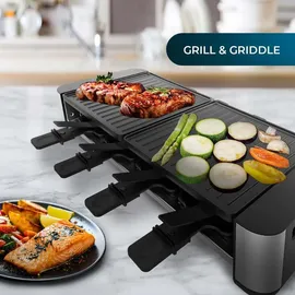 Cecotec Cheese&Grill 16000 Raclette 8 Personen 1400 W schwarz