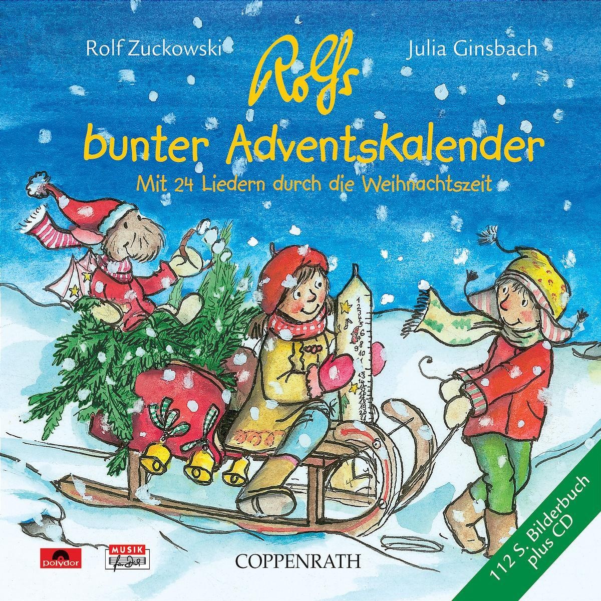 Rolfs bunter Adventskalender - Rolf Zuckowski  Rolf und seine Freunde. (CD)