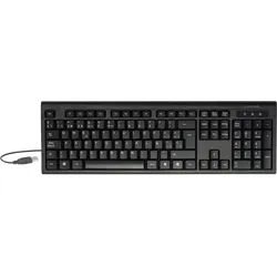 Vivanco Kompakte USB-Tastatur, ohne Installation, Farbe: schwarz