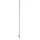 Kerkmann Abschlusssäule Stahl 55 x 45 x 1750 mm Silber