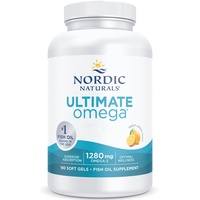 Nordic Naturals Ultimate Omega Zitronengeschmack 1280 mg Weichkapseln 180 St.