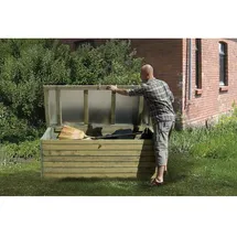 Weka Garten-/Terrassentruhe 188 x 70 cm Braun