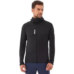 Millet Fleecejacke Fusion Grid Hoodie (Polartec, atmungsaktiv) schwarz Herren
