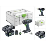 Festool T 18+3 Basic inkl. 1 x 5,0 Ah + Ladegerät + Systainer