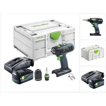 Festool T 18+3 Basic inkl. 1 x 5,0 Ah + Ladegerät + Systainer