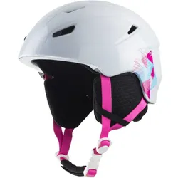 TECNOPRO Kinder Helm Skihelm Pulse JR HS-016, Weiß/Pink, XXS