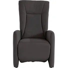sit&more TV-Sessel SIT & MORE "Melissa", grau (fango), B:71cm H:113cm T:85cm, 100% Polyester, Sessel, wahlweise elektrisch oder manuell verstellbar, optional Aufstehhilfe