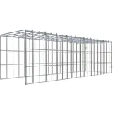 Gabiona C-Ring-Gabione-Anbaukorb Typ 4 30 x 100 x 30 cm Maschenw 5 x 10 cm