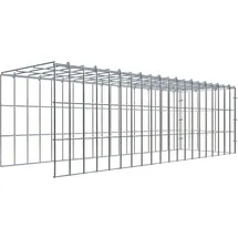 Gabiona C-Ring-Gabione-Anbaukorb Typ 4 30 x 100 x 30 cm Maschenw 5 x 10 cm