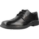 GEOX Jungen Jr Federico A Schuhe, Schwarz, 37 EU