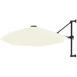 vidaXL Sonnenschirm Ø 300 cm sandfarben