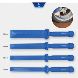 BRILLIANT TOOLS Kunststoff-Schaber-Satz 4-tlg (BT691150)