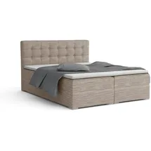 Deine Möbel 24 CYNTHIA 140 x 200 cm H3 Beige