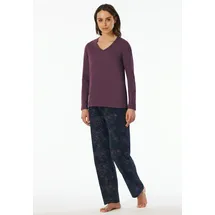 SCHIESSER Uncover Nightwear Pyjama Blau 42