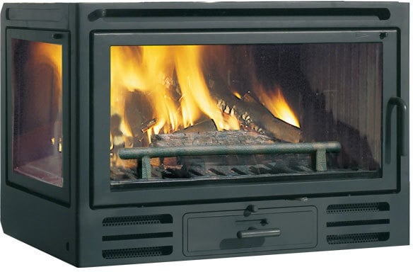 Edilkamin Kamineinsatz Firebox Riga 49 DX Glas rechts | 9,6 kW