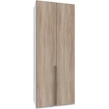 WIMEX Kleiderschrank New York in vielen Breiten, 208 oder 236cm hoch weiß 90 cm x 236 cm x 58 cm