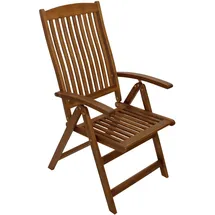 DEGAMO Maracana Klappsessel 59 x 65 x 110 cm braun