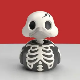 TUBBZ Mini: Halloween - Skelett als Cosplay-Gummiente Vinyl-Figur