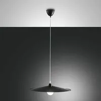 Fabas Luce Kasa 1-flg. Ø500 mm schwarz Metall