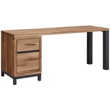 Massivmoebel24 Schreibtisch Wildeiche 180x55x76 geölt