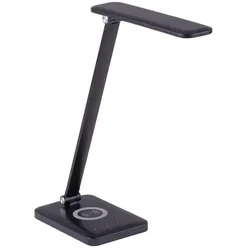 Tischleuchte Schreibtischlampe Nachttischleuchte LED Touchdimmer CCT Ladestation
